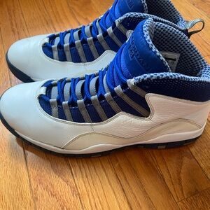 Air Jordan Retro 10 Old Royal Blue/white/Old Royal-Stealth Size 11